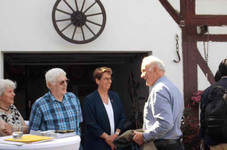 Margrit und Klaus Singelmann, Andrea Föniger und Dieter Schubert (v. l.)