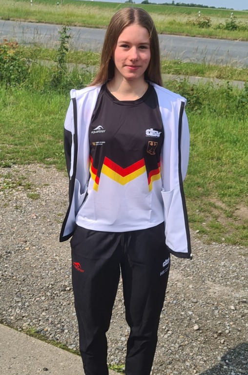 Hanna Hartmann, Wasserballerin des WSV 21, tritt mit der deutschen Nationalmannschaft bei der Jugend-Europameisterschaft in der Türkei an.