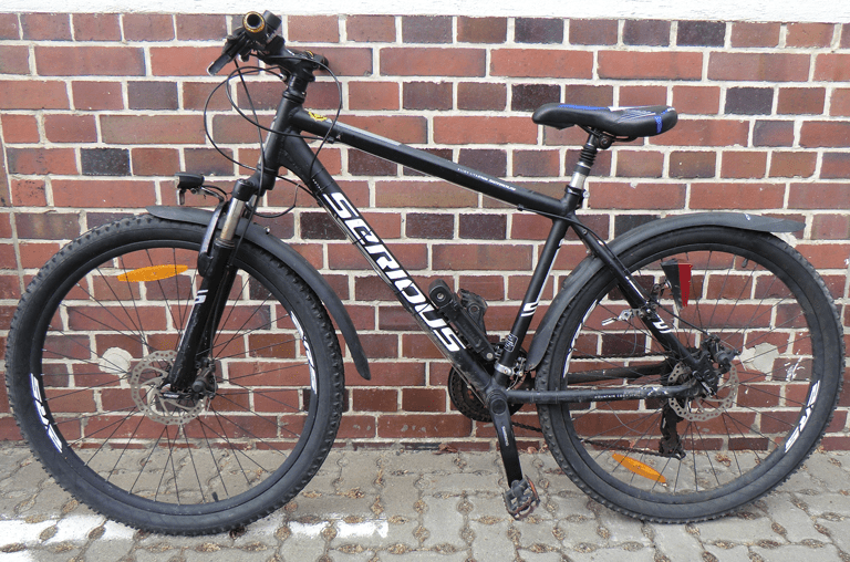 Sichergestelltes Fahrrad Nummer 1