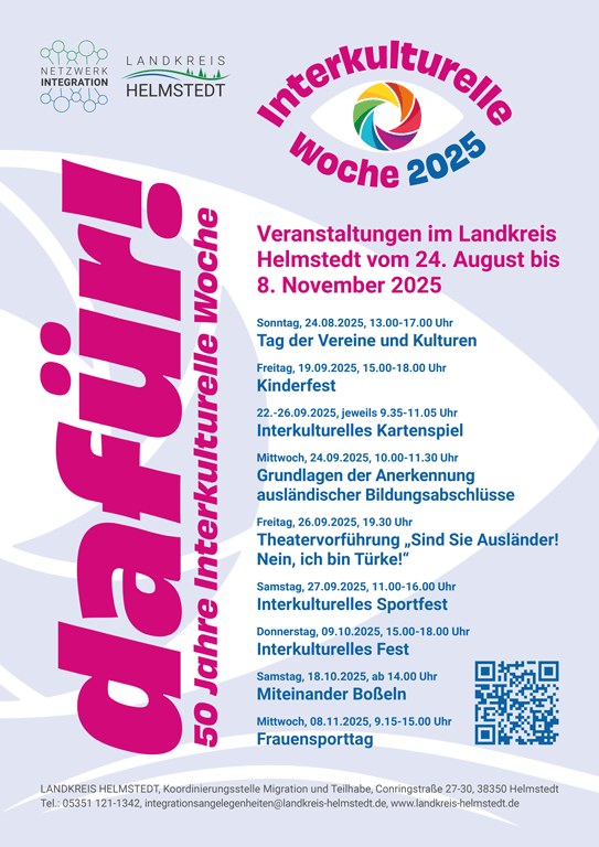 Programm dafür! INterkulturelle Woche