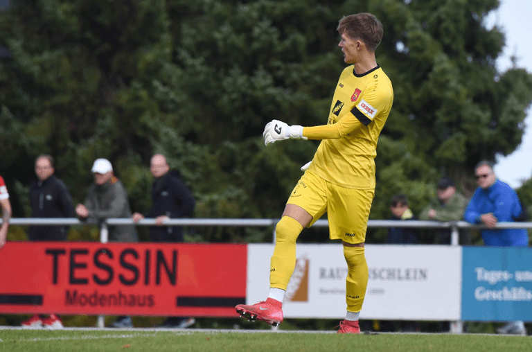 FSV-Schlussmann Tobias Dahncke rettete in der 71. Minute mit einer Glanztat die Führung
